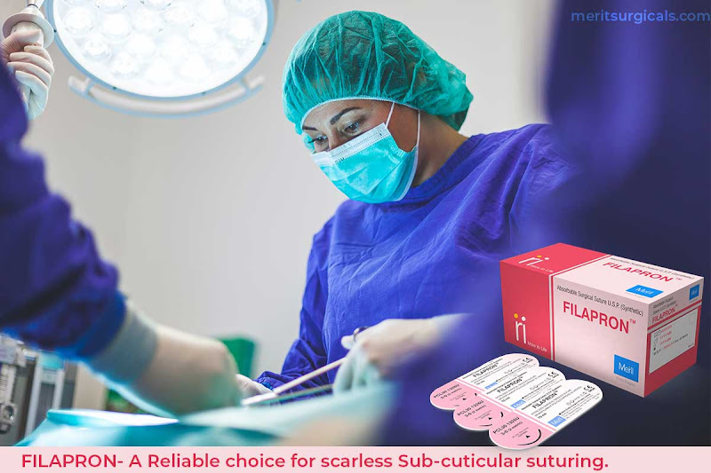 A Surgeon Perfoming Plastic Surgery | Filapron Suture